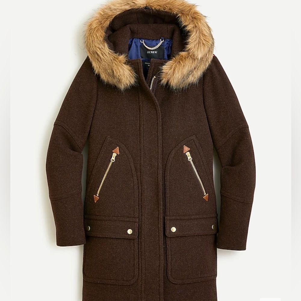 Chateau Parka in Italian stadium-cloth wool